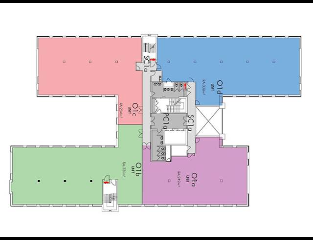 338M² OFFICE TO LET IN ROSEBANK